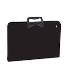 ABKA PROJE ÇANTASI 50X70 SİYAH FERMUARLI