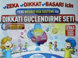 Dikkati Güçlendirme Seti  Anasınıfı – 3 Yaş Neuro-Via
