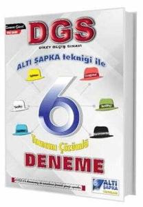 Altı Şapka Yayınları DGS Altı Şapka 6 Çözümlü Deneme