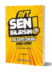  AYT Felsefe Sen Bilirsin Soru Cevap Kitabı Benim Hocam 