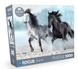 Blue Focus Horses (Atlar) - 1000 Parça Blue Focus Horses (Atlar) - 1000 Parça