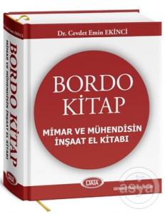  Bordo Kitap Mimar ve Mühendisin El Kitabı 7. baskı Cevdet Emin Ekinci 