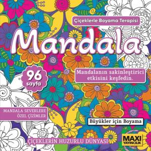 Çiçeklerle Mandala Çiçeklerle Mandala