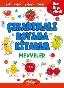 Çıkartmalı Boyama Meyveler Çıkartmalı Boyama Meyveler
