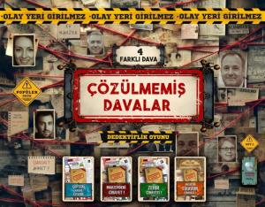 Çözülmemiş Davalar Kutulu Set Çözülmemiş Davalar Kutulu Set