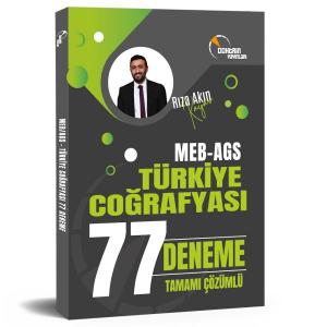 Doktrin Yayınları MEB-AGS Türkiye Coğrafyası 77 Deneme Çözümlü - Rıza Akın Kayar Doktrin Yayınları Doktrin Yayınları MEB-AGS Türkiye Coğrafyası 77 Deneme Çözümlü - Rıza Akın Kayar Doktrin Yayınları