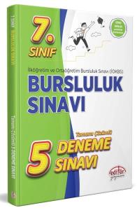 EDİTÖR YAYINLARI 7.SINIF BURSLULUK SINAVI ÇÖZÜMLÜ 5 DENEME