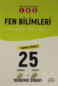 EDİTÖR 8.SINIF LGS FEN BİLİMLERİ 25 BRANŞ DENEME