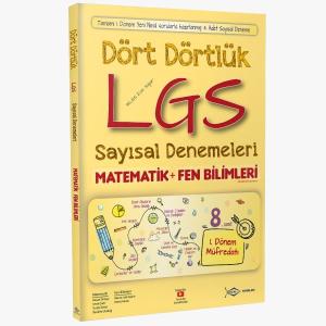 ETKİN 8.SINIF LGS SAYISAL DENEMELERİ 1.DÖNEM (YENİ BASIM)