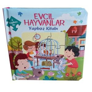 Evcil Hayvanlar - Yapboz Kitabı Evcil Hayvanlar - Yapboz Kitabı