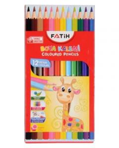 FATİH 12apos;Lİ KURU BOYA KALEMİ UZUN