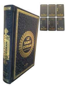 Hafız Boy Termo Deri Le Saınt Coran Fransızca Muhammad Hamıdullah Siyah