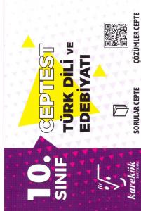  Karekök Yayınları 10. Sınıf Cep Test Türk Dili ve Edebiyatı 