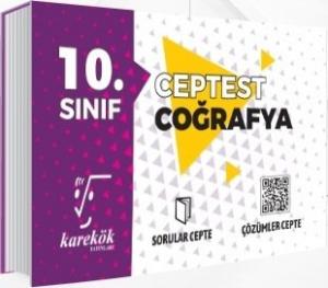  Karekök Yayınları 10. Sınıf Coğrafya Cep Test 