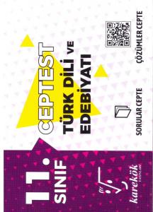  Karekök Yayınları 11. Sınıf Cep Test Türk Dili ve Edebiyatı 