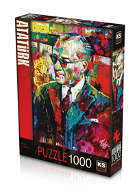 KSG / PUZZLE 1000 PARÇA ATATÜRK REİS-İ CUMHUR 20598 ---- * KAMPANYA *