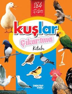 Kuşlar Çıkartma Kitabı - 1
