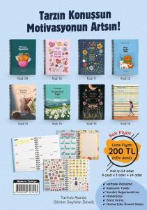 Motivasyon Ajandam (8 Çeşit - 24 Adet)