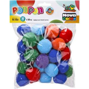 NOVA COLOR PONPON 30 MM