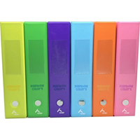ÖNDER/ RAINBOW COLORS MAGAZİNLİK (PVC) PEMBE  ---- * KAMPANYA *