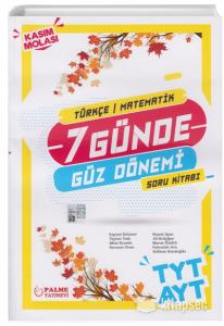 PALME YKS TYT AYT TM 7 GÜNDE GÜZ DÖNEMİ SORU BANKASI