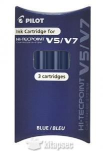 PİLOT MAVİ KALEM YEDEĞİ 3apos;LÜ