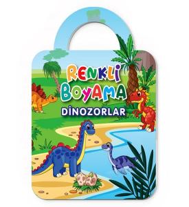 Renkli Boyama Dinozorlar