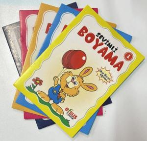 Sevimli Boyama Seti (5 Kitap)