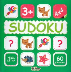 Sudoku 4X4 Yeşil Kitap Sudoku 4X4 Yeşil Kitap