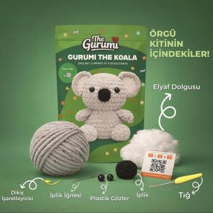 The Gurumi Koala Örgü Öğrenme Kiti (TG005)