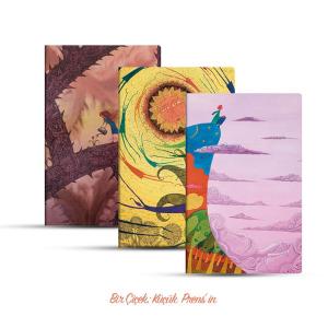 Üçlü Çizgisiz Defter Seti: Bir Çiçek: Küçük Prens'in Üçlü Çizgisiz Defter Seti: Bir Çiçek: Küçük Prens'in