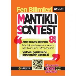 UYGUN 8.SINIF FEN BİLİMLERİ MANTIKLI SON TEST