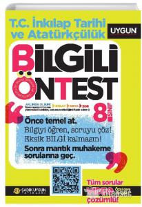 UYGUN 8.SINIF İNKİLAP TARİHİ VE ATATÜRKÇÜLÜK BİLGİLİ ÖN TEST