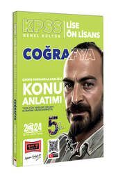  2024 KPSS Lise Ön Lisans 5Yüz Ekibi Coğrafya Çıkmış Sorularla Desteklenmiş Analizli Konu Anlatımı 