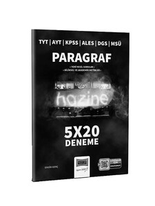  Yargı Yayınları TYT AYT KPSS ALES DGS MSÜ Hazine Paragraf 5x20 Denemeler 