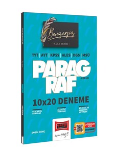  Yargı Yayınları TYT AYT KPSS ALES DGS MSÜ Klas Serisi Benzersiz Paragraf 10x20 Deneme 