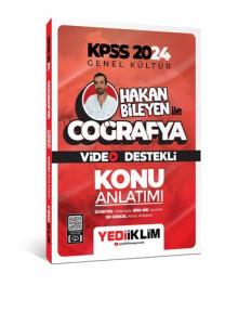  2024 KPSS Hakan Bileyen ile Coğrafya Video Destekli Konu Anlatımı 