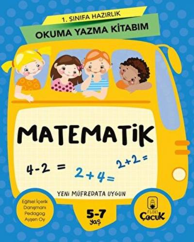 1. Sınıfa Hazırlık Okuma Yazma Kitabım Matematik