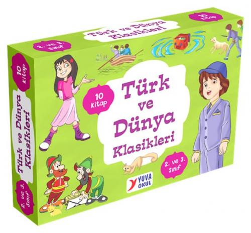 2. ve 3. Sınıflar için Türk ve Dünya Klasikleri (10 Kitap)