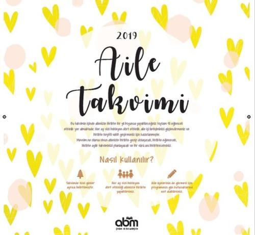 2019 Aile Takvimi 2019 Aile Takvimi