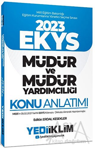 2023 MEB EKYS Müdür ve Müdür Yardımcılığı Konu Anlatımı