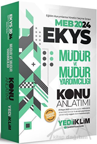 2024 MEB EKYS Müdür Ve Müdür Yardımcılığı Konu Anlatımı