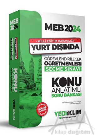 2024 MEB Yurt Dışında Görevlendirilecek Öğretmenleri Seçme Sınavı Konu Anlatımlı Soru Bankası