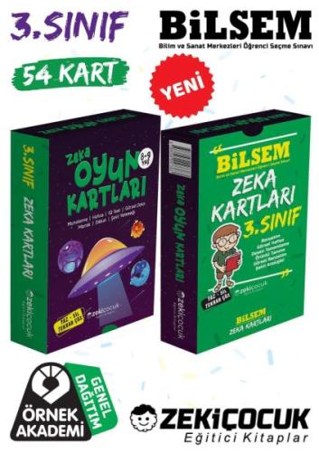 3.Sınıf Bilsem Zeka Kartları