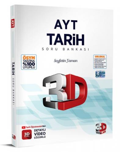 ÇÖZÜM 3D AYT TARİH TAMAMI ÇÖZÜMLÜ SORU BANKASI