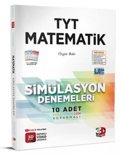 3D Yayınları TYT Matematik Simülasyon Denemeleri Detaylı Video Çözümlü