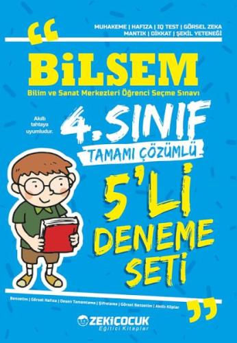 4. Sınıf Bilsem 5Li Deneme Seti 4. Sınıf Bilsem 5Li Deneme Seti