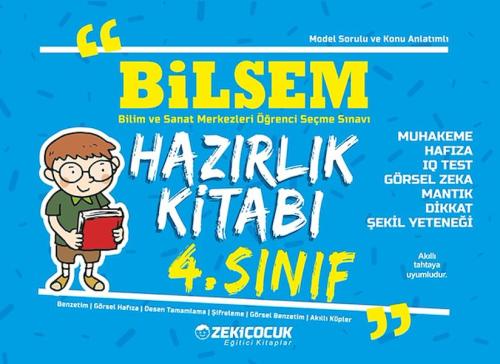 4.Sınıf Bilsem Hazırlık Kitabı