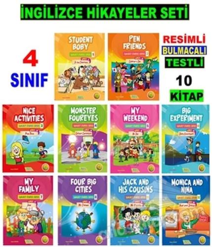4. Sınıf İngilizce Hikayeler Seti (10 Kitap) 4. Sınıf İngilizce Hikayeler Seti (10 Kitap)