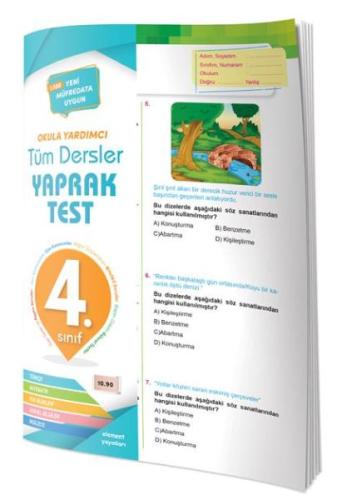 4.Sınıf Tüm Dersler Yaprak Test 4.Sınıf Tüm Dersler Yaprak Test